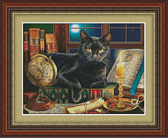 Набір для вишивання хрестиком Lady Di Т-003 Вусатий книголюб