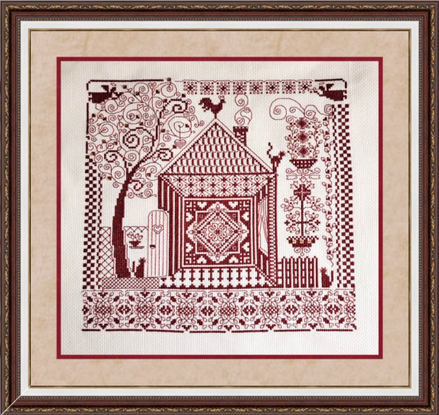 Набір для вишивання хрестиком Lady Di О-001 Оберіг рідного дому, фото 1