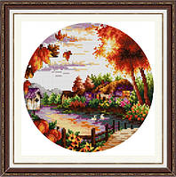 Набір для вишивання хрестиком Lady Di П-005 Золота осінь