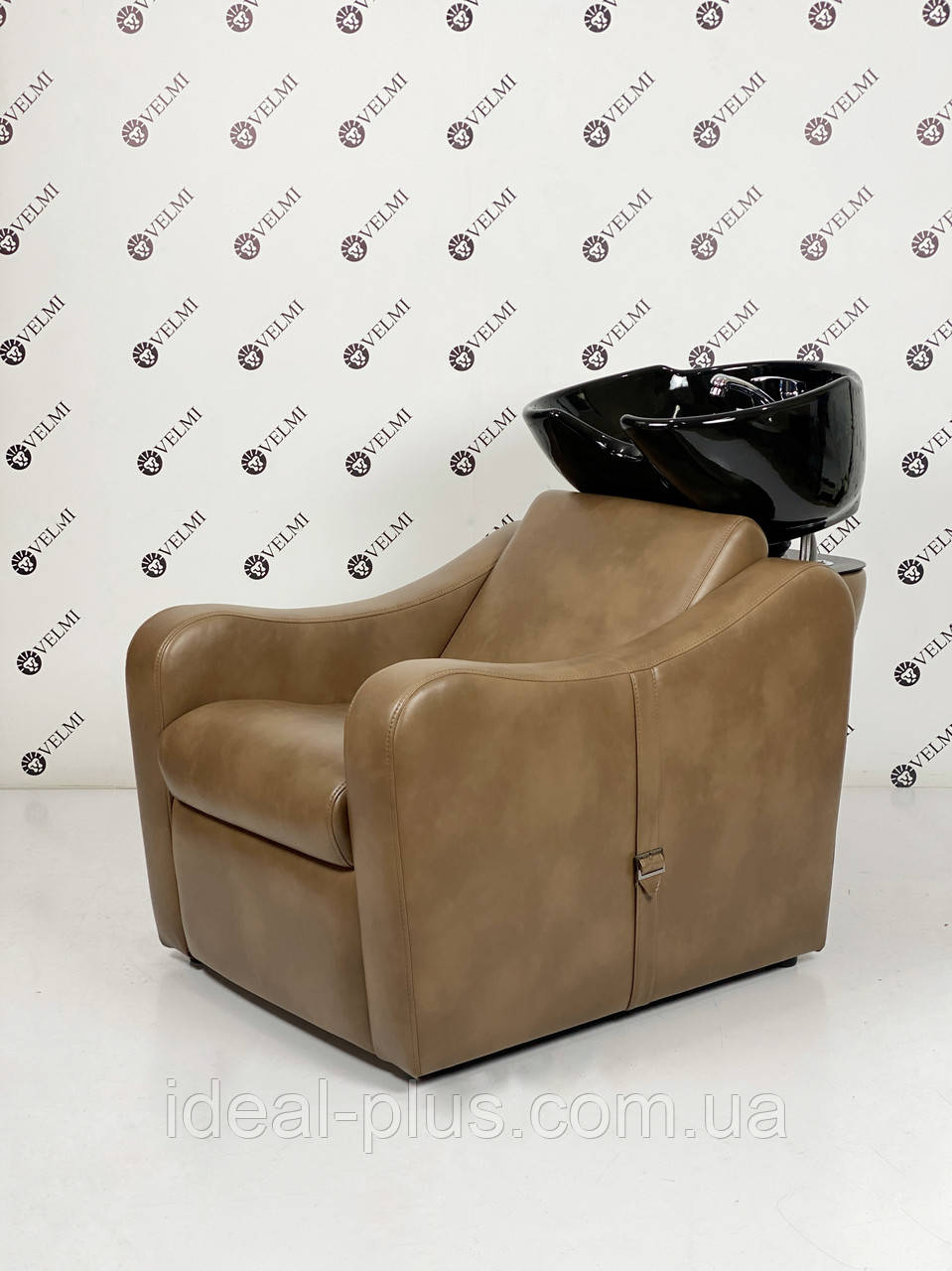 Крісло-мийка перукарська Sorento Sweet Walnut мийка для салонів краси VM2032, фото 1