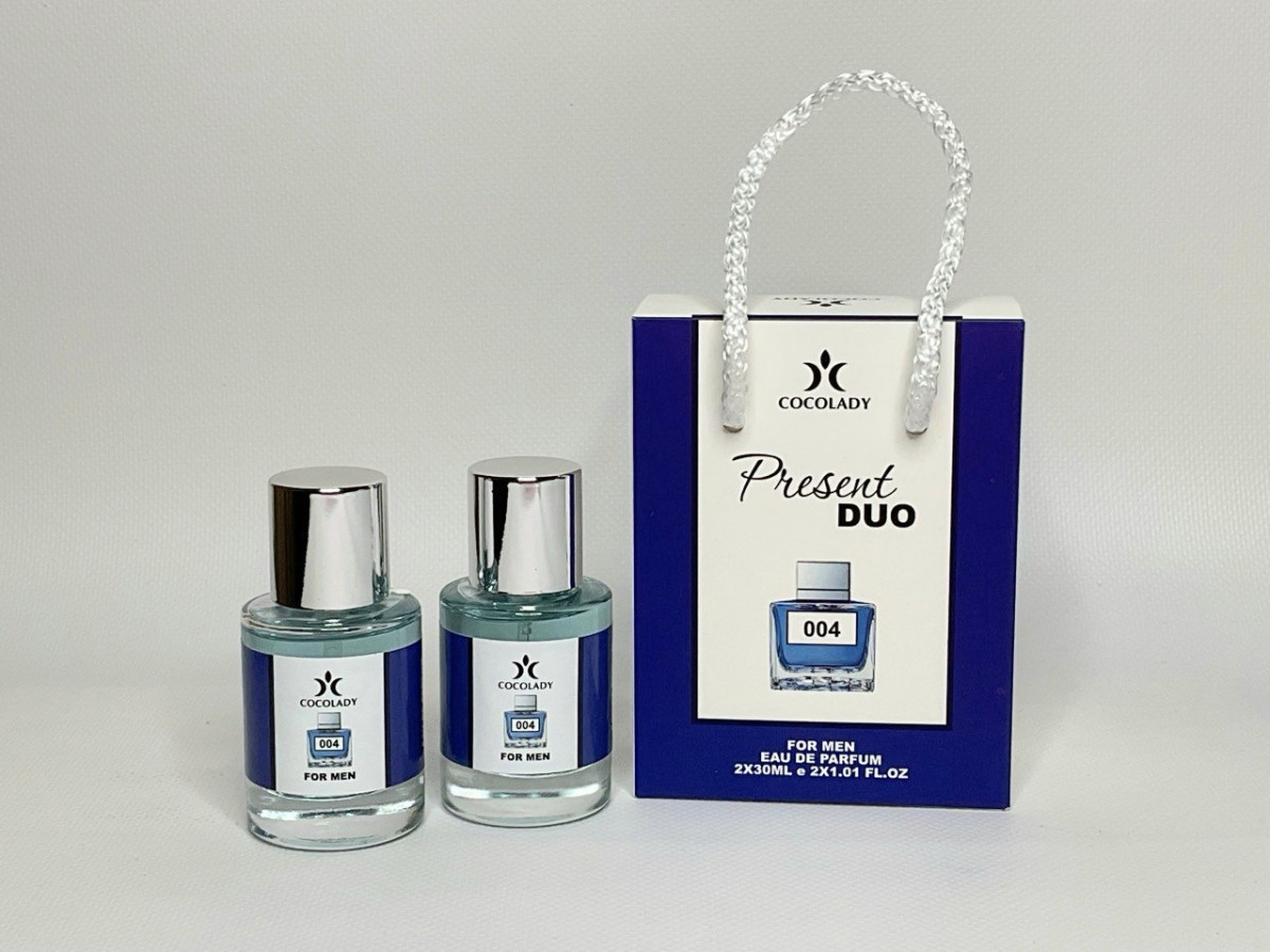 Cocolady Present Duo 004 Antonio Banderas Blue Seduction for Men 2x30 ml