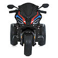 Дитячий електромотоцикл BMW RR Bambi Racer 12V, EVA колеса, MP3, світло, звук (3–8 років), фото 5