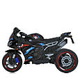 Дитячий електромотоцикл BMW RR Bambi Racer 12V, EVA колеса, MP3, світло, звук (3–8 років), фото 6