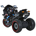 Дитячий електромотоцикл BMW RR Bambi Racer 12V, EVA колеса, MP3, світло, звук (3–8 років), фото 7