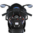 Дитячий електромотоцикл BMW RR Bambi Racer 12V, EVA колеса, MP3, світло, звук (3–8 років), фото 9