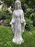 Скульптура Богородиці #111 з полімеру 72 см, фото 2