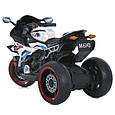 Дитячий електромотоцикл BMW RR Bambi Racer 12V, EVA колеса, MP3, світло, звук (3–8 років), фото 7
