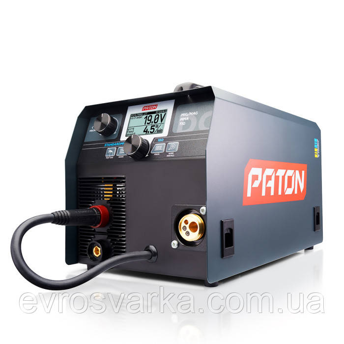 Інверторний напівавтомат PATON StandardMIG-160 MIG/MAG/MMA/TIG