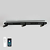 Керований LED світильник Esllse SHEFFIELD 52+6W 3RL APP чорний з пультом та додатком для смартфону 800x120мм BLACK/WHITE, фото 8