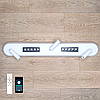 Керований LED світильник Esllse SHEFFIELD 52+6W 3RL APP білий з пультом та додатком для смартфону 800x120мм WHITE/BLACK, фото 3