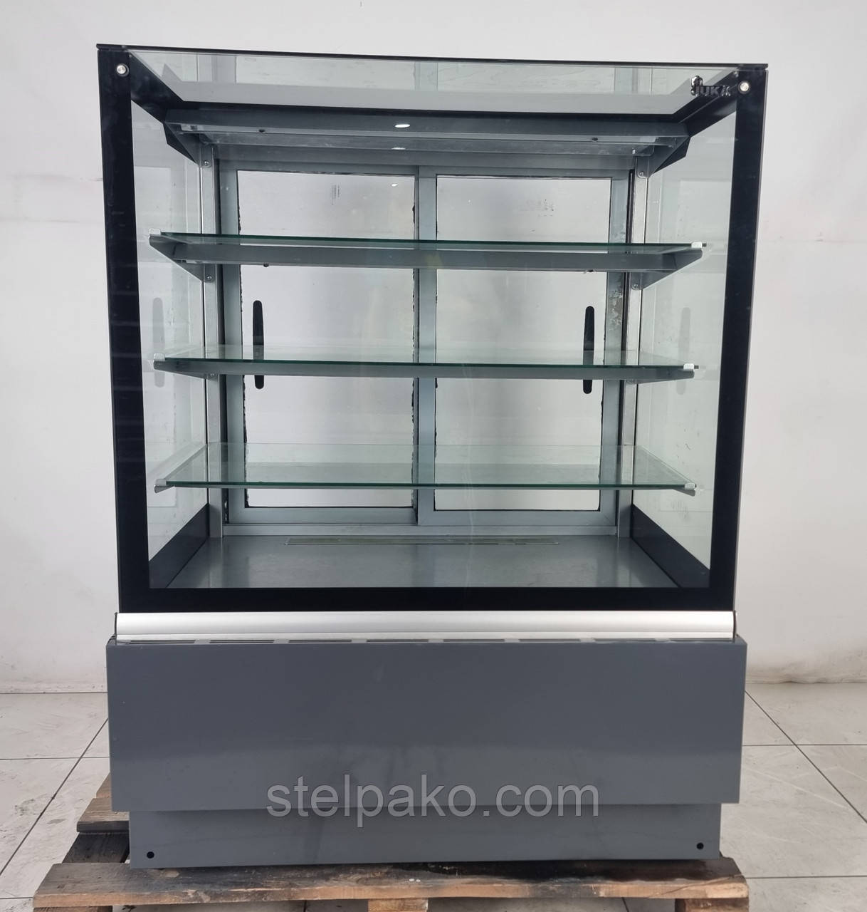 Кондитерська холодильна вітрина «Juka VDL 108a», (+3° +8°), 1.0 м., (Україна), Б/у, фото 1