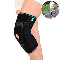 Бандаж для фіксації колінної чашечки Alkom 4038. 1/33-36см. Напівжорсткий. Роз'ємний. Ортез коліна. Фіксатор коліна. Бандаж