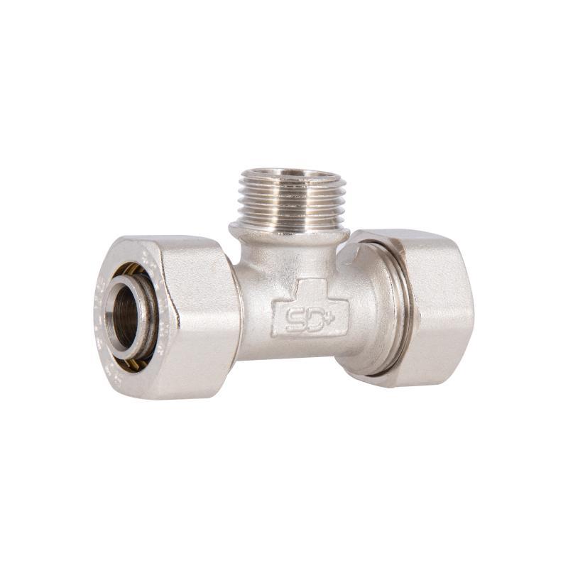 Трійник обтискний SD Plus 20х1/2"х20 ЗР SD160W201520, фото 1