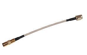 Пігтейл (перехідник) SMB-female (гніздо) - SMA-male (штир) RG-316 10 см