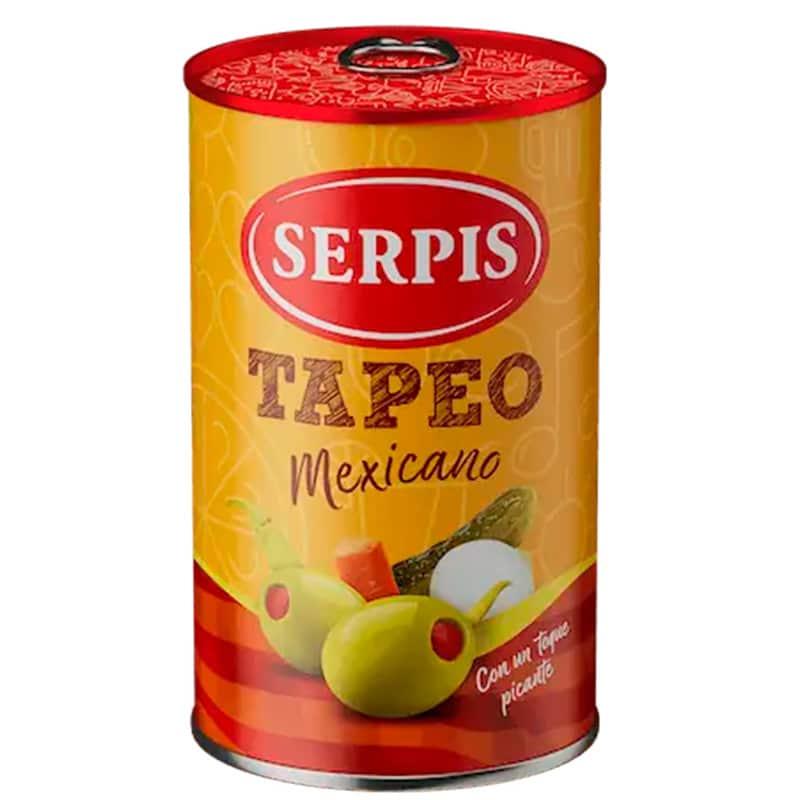 Оливки коктейль Tapeo Mexicano SERPIS 300г