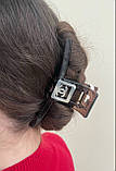Краб для волосся Шанель/зручна шпилька для довгого волосся, фото 4