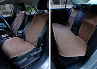 Накидки сидінь "Антара" Кавова - П/К на флісі