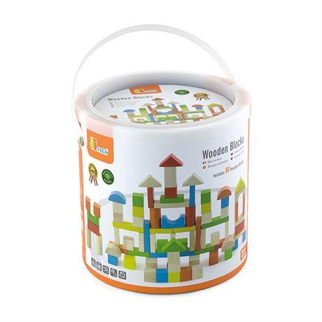 Будівельний набір Місто 2,5 см (80 шт) від Viga Toys