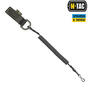 Шнур страхувальний Medium під карабін з D-кільцем Olive