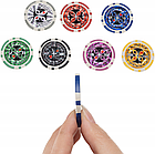 Набір для покера Texas Poker 500 фішок + кейс Iso Trade (Польща), фото 8