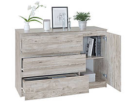 Комод Т-3Р Дуб клондайк