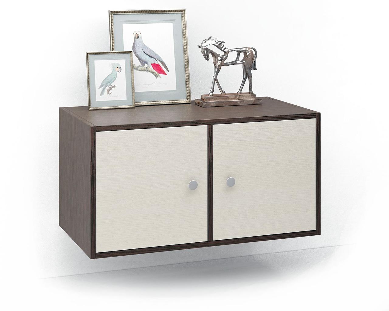 Подвісна тумба Прайм-21-2 ВЕНГЕ МАГІЯ-ДУБ МОЛОЧНИЙ, фото 1