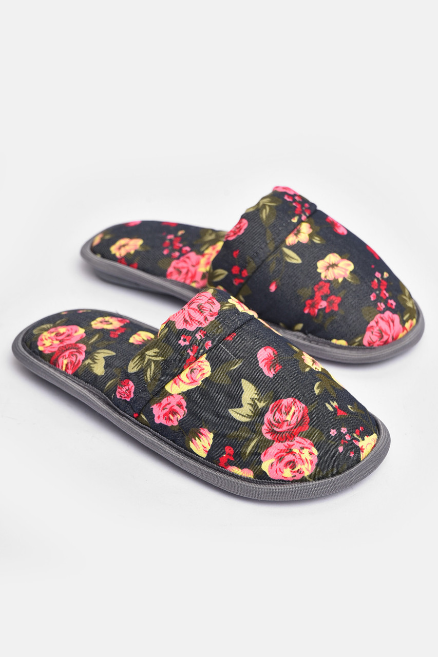 Тапочки домашні дитячі сірого кольору з принтом р.29/30 203603T Безкоштовна доставка, фото 1