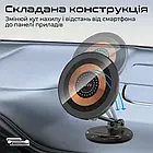 Тримач в авто Promate Magnus2-Qi Black, фото 6