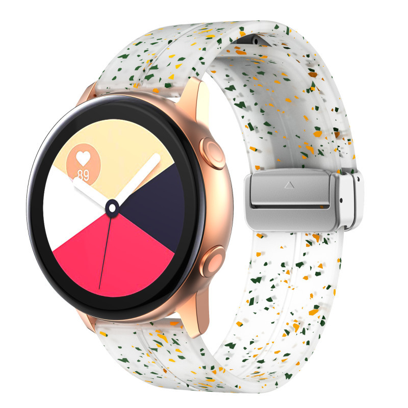 Силіконовий ремінець Splash для Smart Watch 20mm White, фото 1
