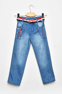 Джинси дитячі для дівчинки блакитного кольору 203460T Безкоштовна доставка