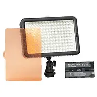 Накамерне світло PowerPlant LED 5020 Black
