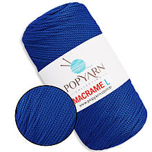 Popyarn Macrame L, Синьо-блакитний No500