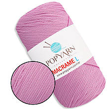 Popyarn Macrame L, Світло-рожевий No218