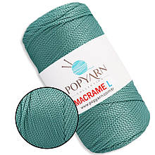 Popyarn Macrame L, Бірюза No432