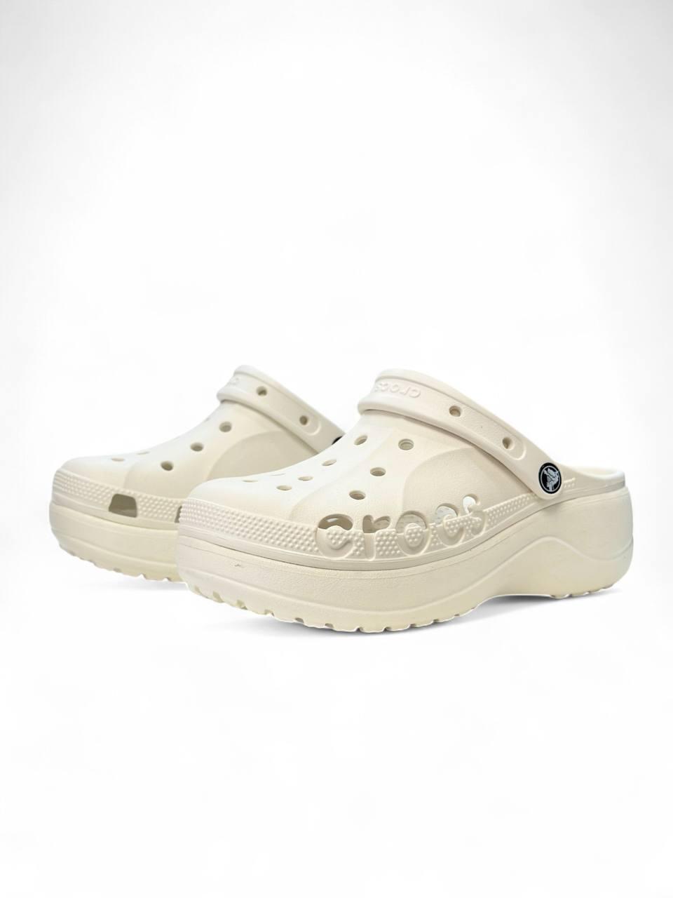 Жіночі крокси Crocs Classic Crush Clog Bone 207521, фото 1