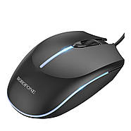 USB Миша Borofone BG10 Чорний, фото 3
