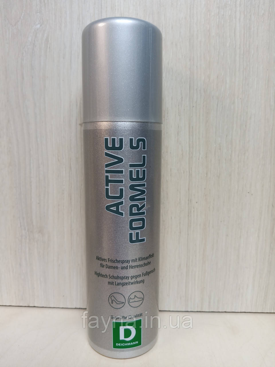 Дезодорант-спрей для взуття Deichmann Active Formel S 150 мл, фото 1