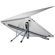 Підставка для ноутбука HOCO HD9 Action metal folding notebook holder Metal gray, фото 6