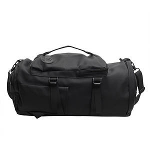 Сумка - трансформер 3-в-1 з водонепроникного матеріалу 46×26×23 см 1346 чорна