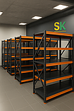Стелаж SN пофарбований металевий 2000*1340*500*4, фото 2