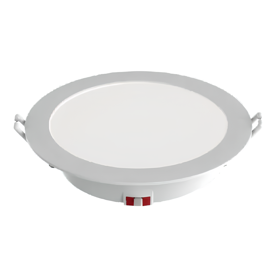 Точковий вбудований LED світильник даунлайт 18W 1440Lm 4100K 220V круглий Ø170 мм білого кольору Lebron L-DL-R