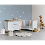 Корзина для іграшок Childhome Flower 30x30x30 см білий, фото 2