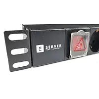 Силовий блок EServer 19, PDU 220В, 16А (WT-2261A-GER-8WAY-WO)