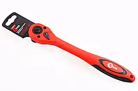 Ключ тріскачка 1/2" 72 зуба "Intertool" Prof прогумований