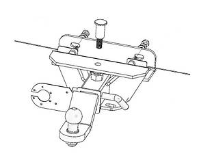 Фаркоп Dodge Ram 1500 (2003-2019) (Фаркоп Додж Рам 1500) Автопристрій