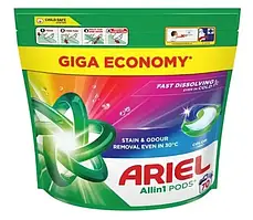 Капсули для прання Ariel Pods All-in-1 Color Для кольорового 70 шт.