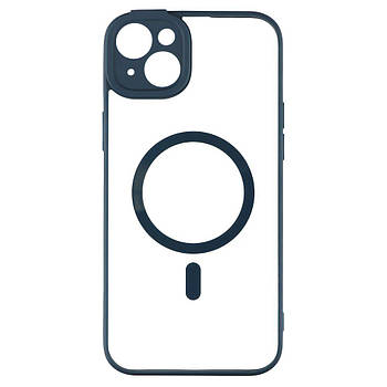 Чохол Baseus Frame Series Magnetic Case+Glass 0.22mm для iPhone 14 Plus Blue