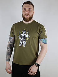 Футболка з front-принтом ULTIMATUM SQUAD Хакі