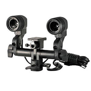 Тримач двох ламп, парасольки, поворотний, кріплення