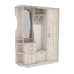 Стильна передпокій-купе, сучасна передпокій у коридор, меблі в передпокій Lux 1 Континент